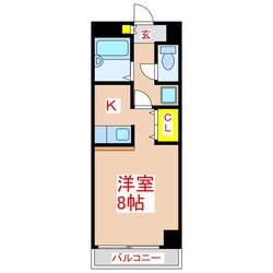 新屋敷山元マンションの物件間取画像